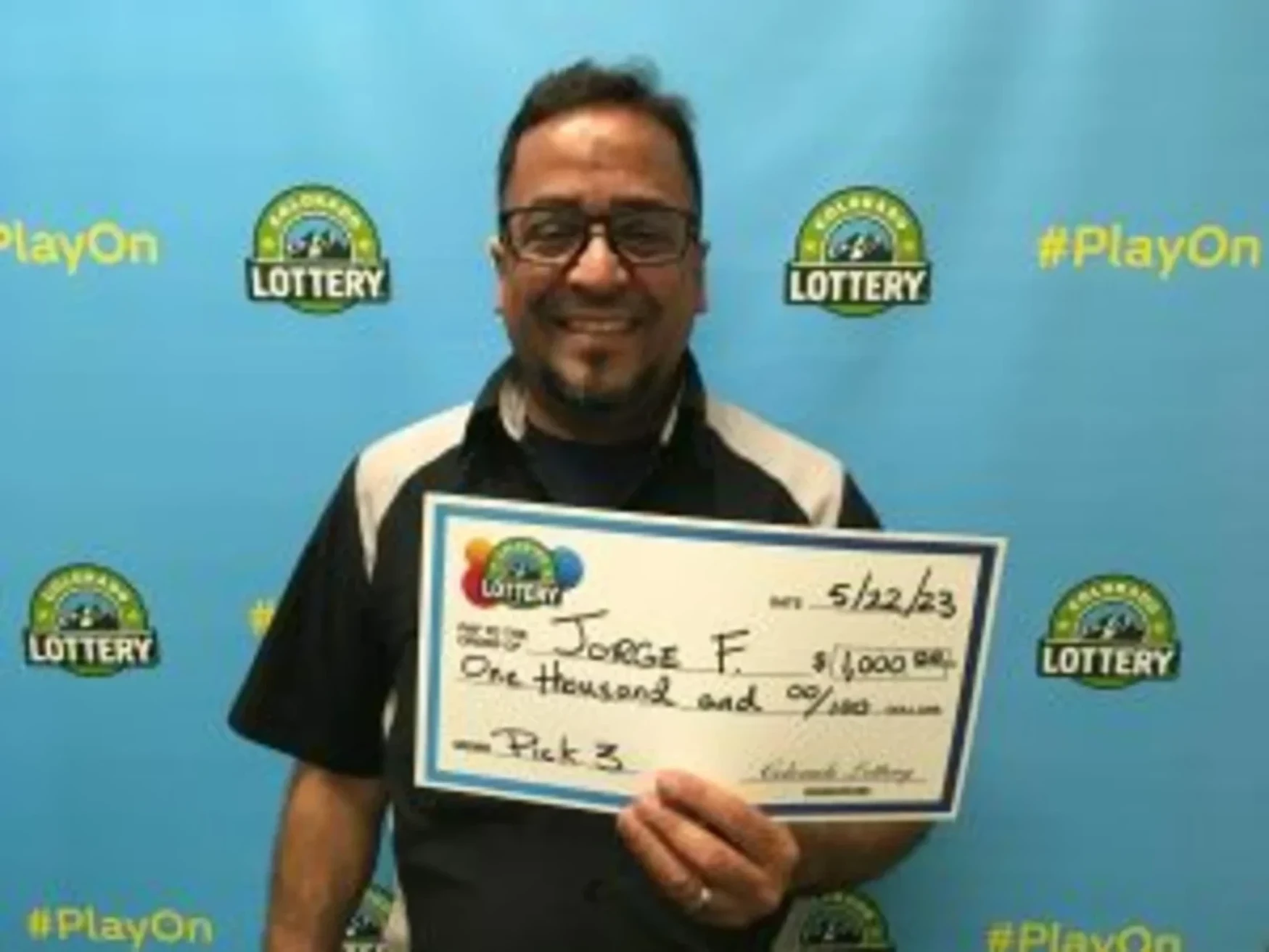 Jorge F. 的幸运 Pick 3 号码让他赢得了 $1,000！